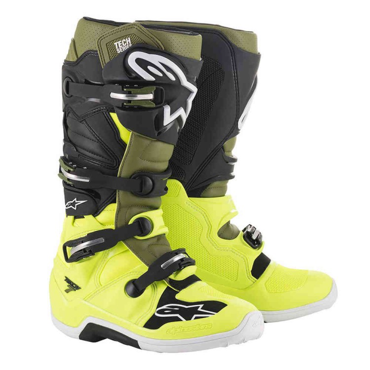 Мотоботы для мотокросса и эндуро Alpinestars Tech 7