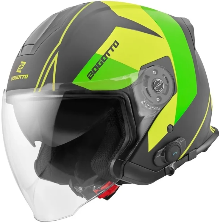 Мотошлем открытый Bogotto V586 Detri BT