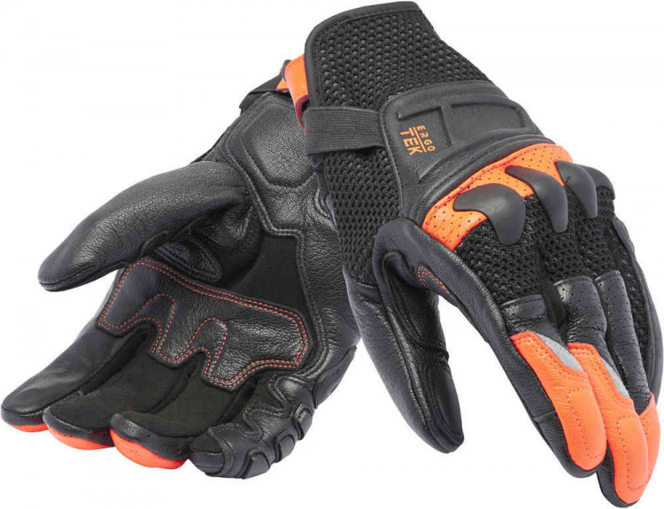 Мотоперчатки для города, спорта и туринга Dainese X-Ride 2 Ergo-Tek Черный/Красный 18100015-628-XS