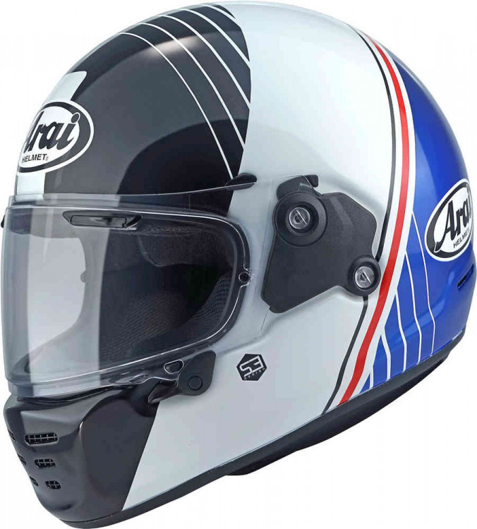Мотошлем интеграл Arai Concept-XE Temu Синий/Черный/Белый 8009092003
