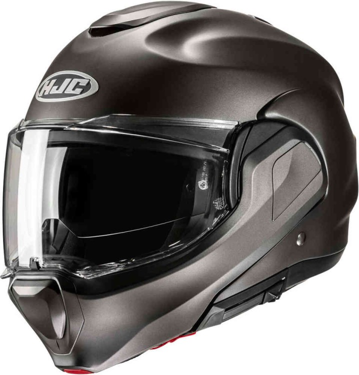 Мотошлем модуляр HJC F100 Solid