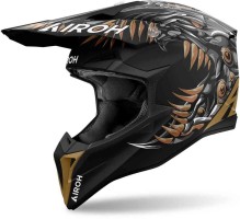 Мотошлем для мотокросса и эндуро Airoh Wraaap Cyborg