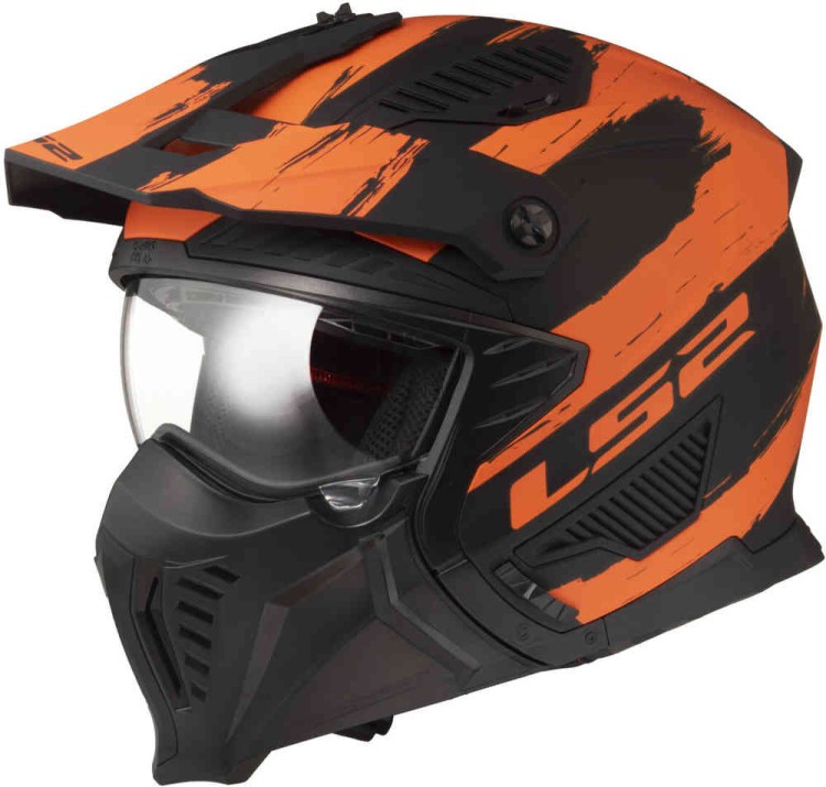 Мотошлем открытый LS2 OF606 Drifter Mud  366062351XS