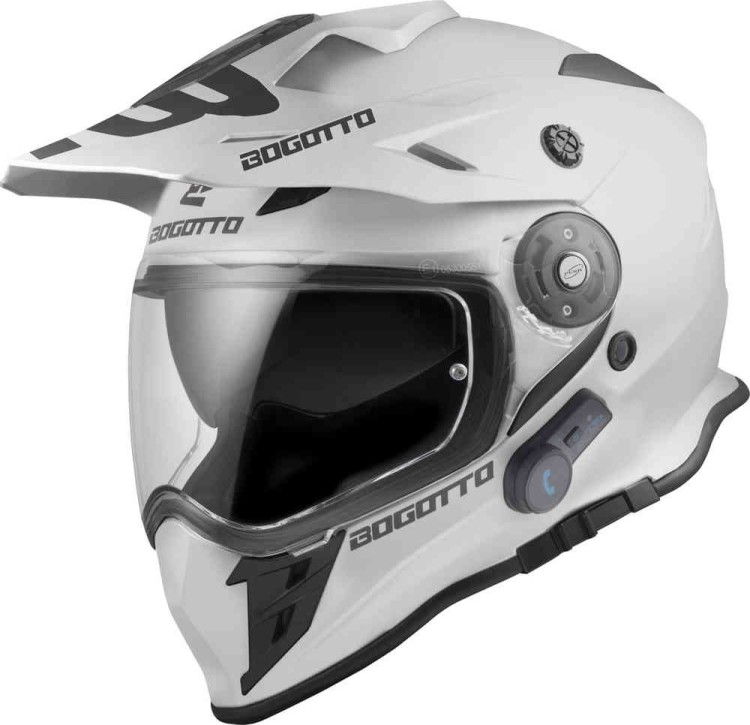 Мотошлем для мотокросса и эндуро Bogotto H331 BT Bluetooth