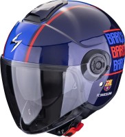 Мотошлем открытый Scorpion Exo City II FC Barcelona
