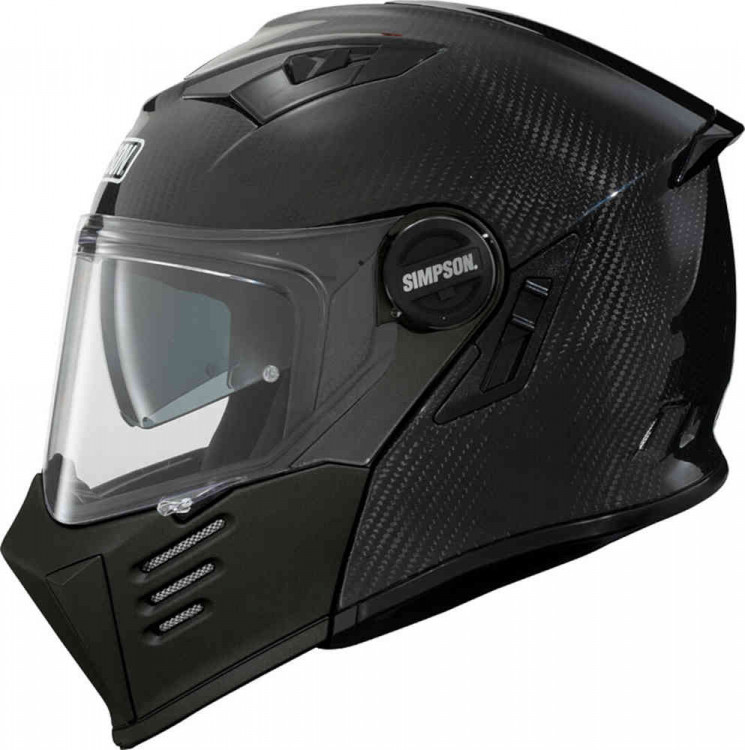 Мотошлем модуляр Simpson Darksome Carbon 06  18612-S-122