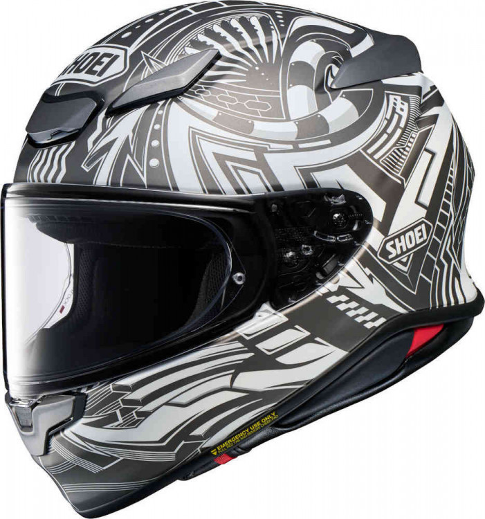 Мотошлем интеграл Shoei NXR 2 Beaut Черный/Белый 11 16 128 1