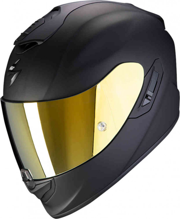 Мотошлем интеграл Scorpion Exo-1400 Evo 2 Air Solid Черный матовый 140-100-10-02