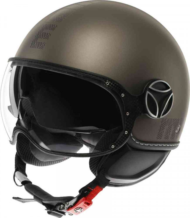 Мотошлем открытый MOMO FGTR Evo Hip Матовый бронзовый 184A8006-008-XS