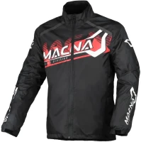 мотодождевик - куртка Macna Rainossi Черный/Красный/Белый 165-1365-132
