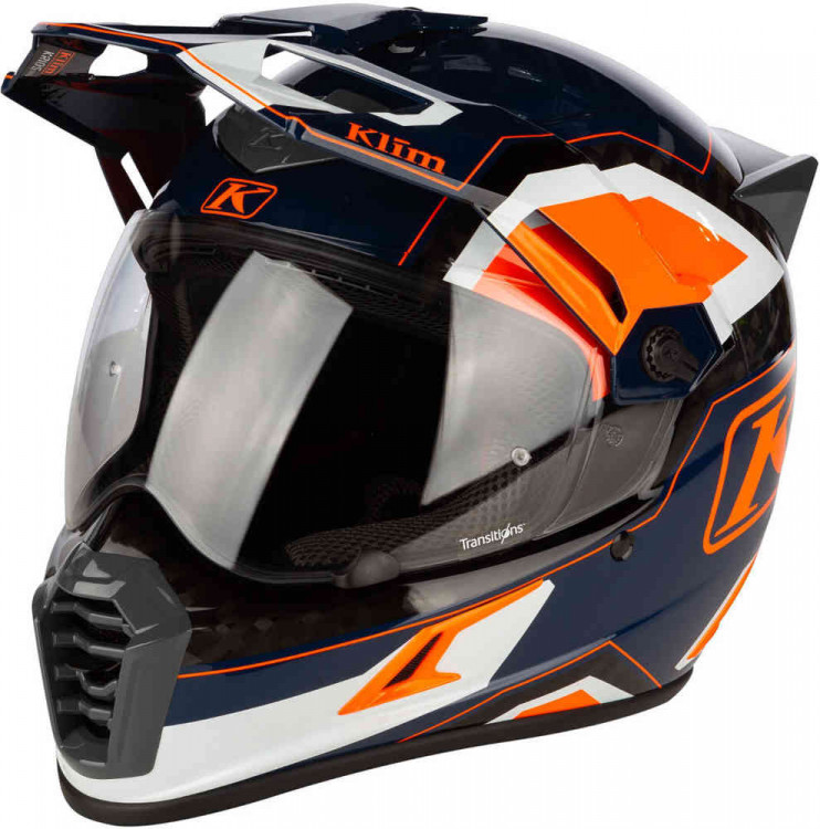Мотошлем для мотокросса и эндуро Klim Krios Pro Rally ECE/DOT Carbon  3610-001-110-009