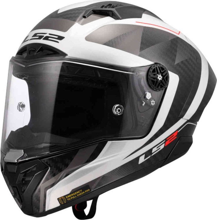 Мотошлем интеграл LS2 FF805 Thunder GP Raute Carbon