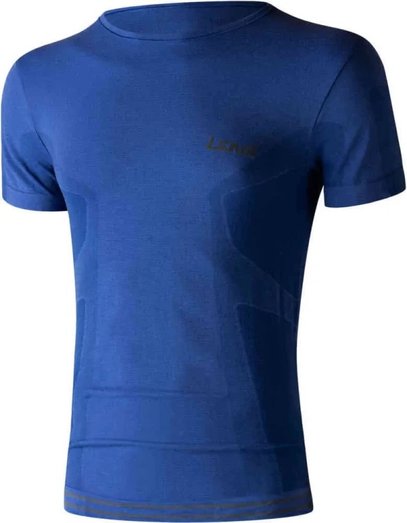 термобелье - майка Lenz 6.0 Merino Round Neck синий 295-33