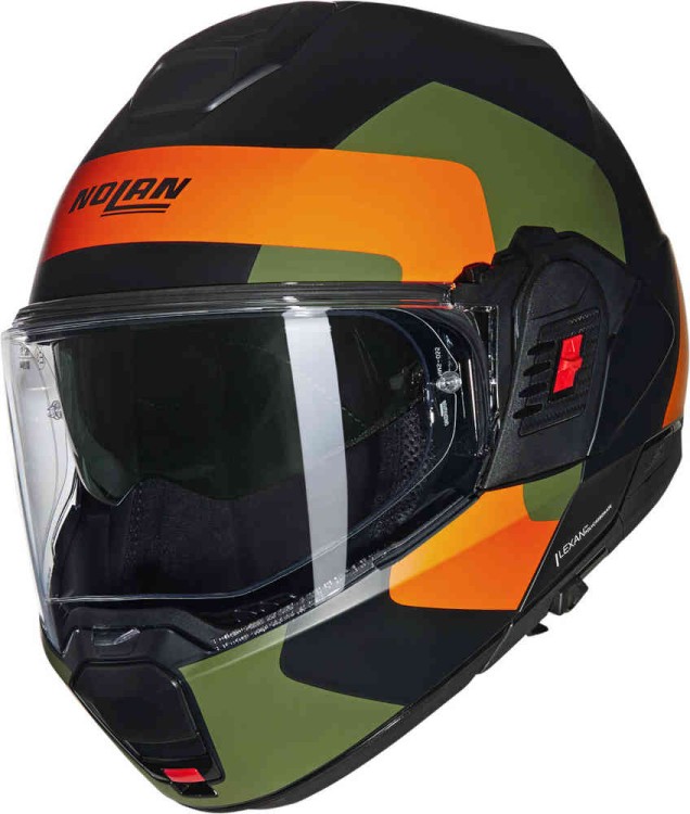 Мотошлем модуляр Nolan N120-1 Omocromo N-Com