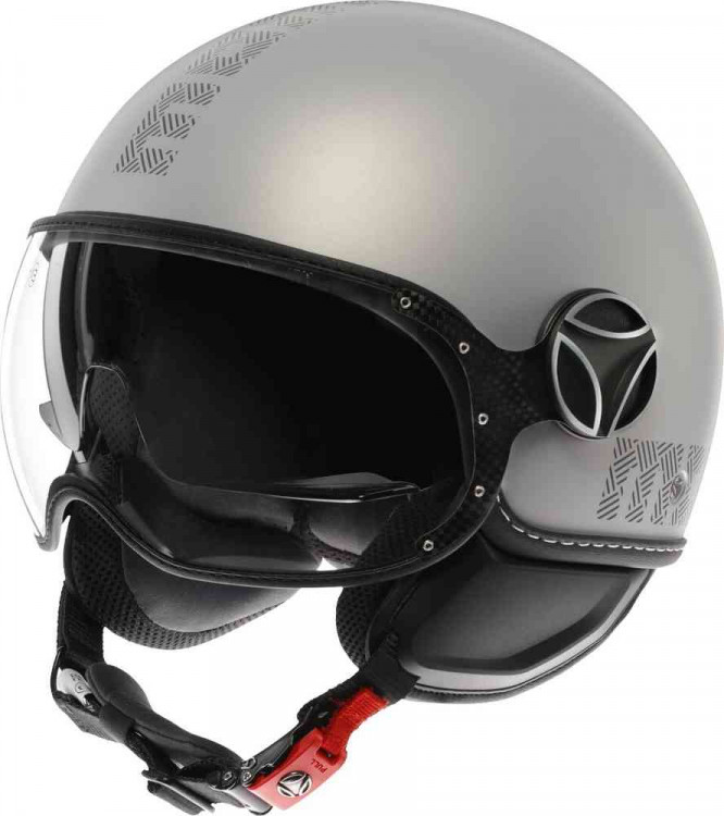 Мотошлем открытый MOMO FGTR Evo Hip Матовый серый 184A8006-009-XS