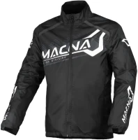мотодождевик - куртка Macna Rainossi Черный/Белый 165-1365-1120