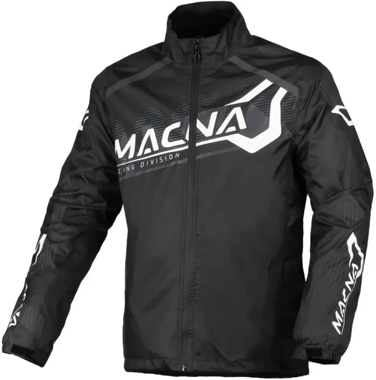 мотодождевик - куртка Macna Rainossi Черный/Белый 165-1365-1120