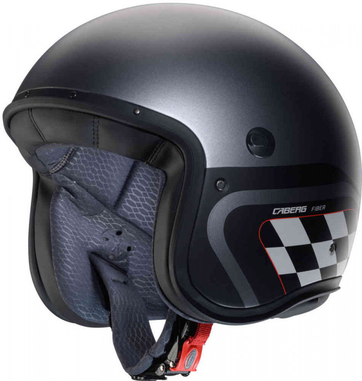 Мотошлем открытый Caberg Freeride X Daytona Черный матовый/Серый CA20020030-XS