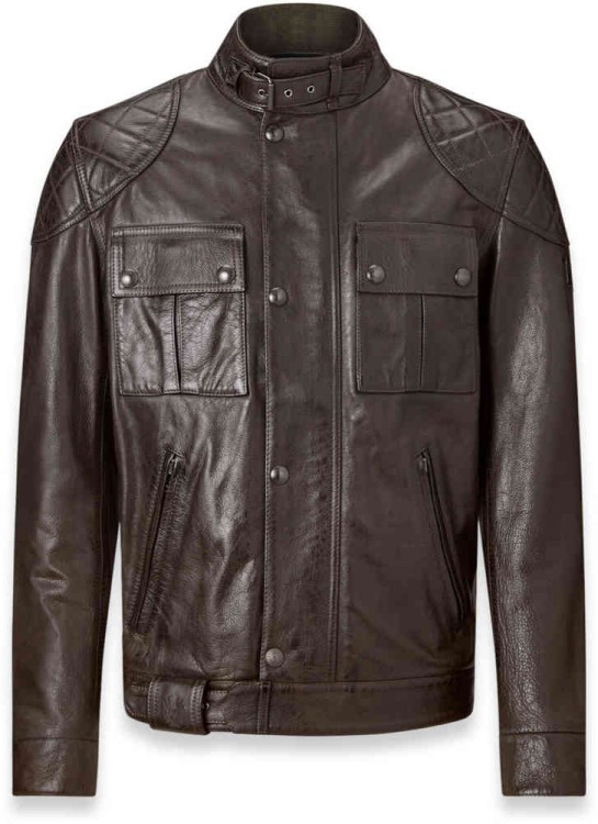 Мотокуртка кожаная мужская Belstaff Brooklands