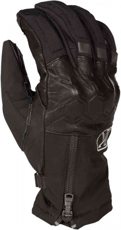 Мотоперчатки для города, спорта и туринга Klim Vanguard GTX Short 2023 Черный 3922-001-130-001