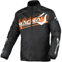 мотодождевик - куртка Macna Rainossi Черный/Белый/Оранжевый 165-1365-XXL-123
