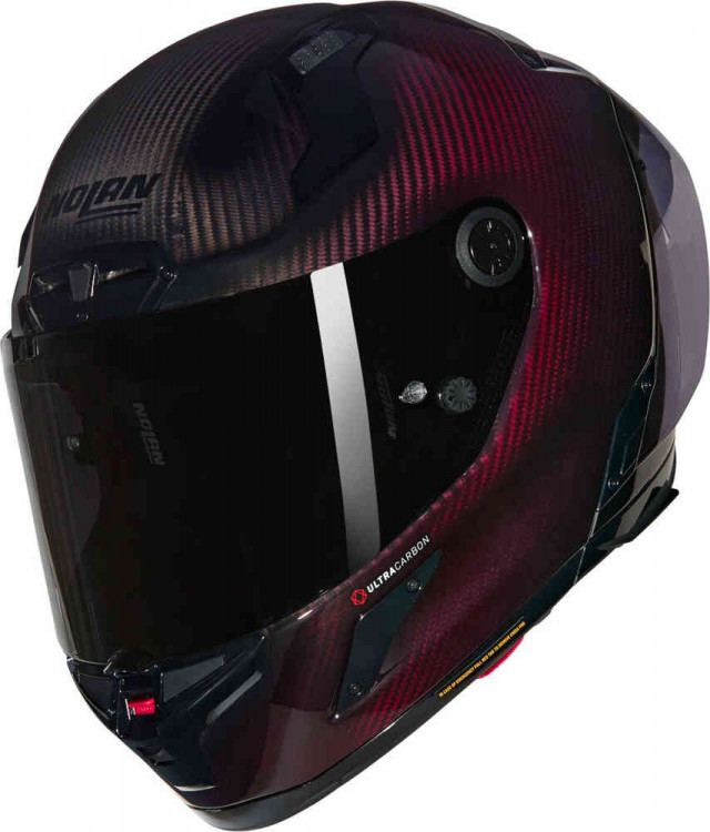 Мотошлем интеграл Nolan X-804 RS Ultra Carbon Liquido Красный X840008453269