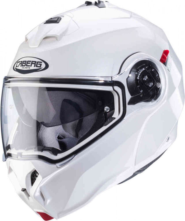 Мотошлем модуляр Caberg Duke Evo Белый CA10087001-XS