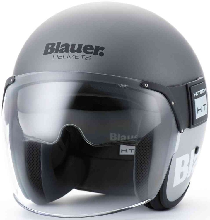 Мотошлем открытый Blauer Pod 06 Матовый серый 12CBKHU01333-H00001-H77-L