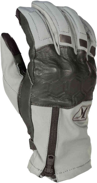 Мотоперчатки для города, спорта и туринга Klim Vanguard GTX Short 2023 Серебристый/Серый 3922-001-120-609