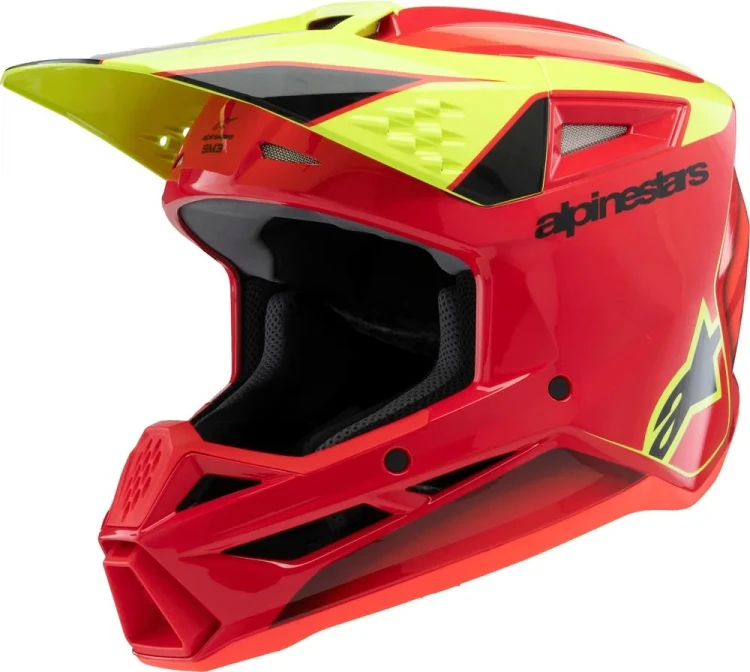 Мотошлем для мотокросса и эндуро Alpinestars S-M3 Fray