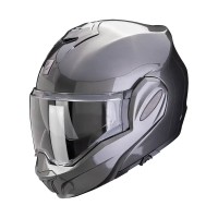 Мотошлем модуляр Scorpion EXO-Tech Evo Pro Solid Metallic Grey 