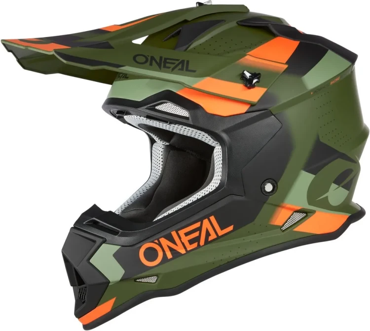 Мотошлем для мотокросса и эндуро Oneal 2Series Spyde V23