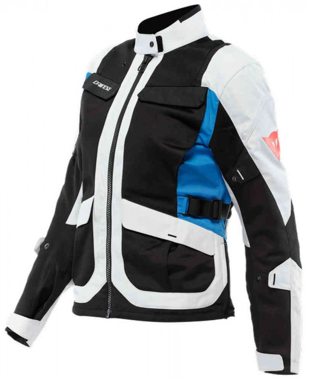 Мотокуртка текстильная женская Dainese Desert Tex Черный/Синий 2735259-44G-38
