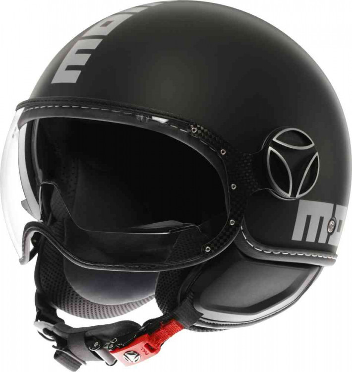 Мотошлем открытый MOMO FGTR Evo Mono Черный матовый 184A8006-001-XS