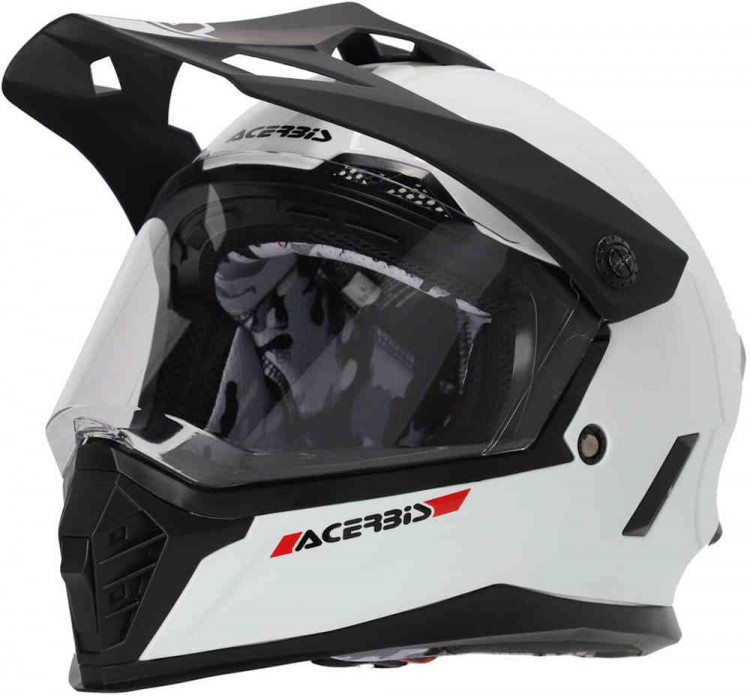 Мотошлем модуляр Acerbis Rider Solid Белый 0026031.030.052