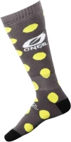 термобелье - носки Oneal MX Candy Motocross Серый/Желтый 0356-749