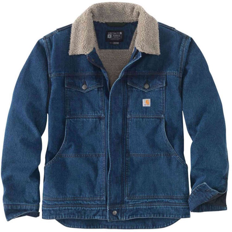 Куртка Carhartt Relaxed Denim Sherpa Lined