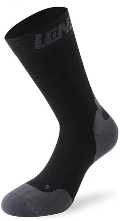 термобелье - носки Lenz 7.0 Mid Merino Compression Черный 148-34
