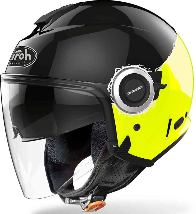 Мотошлем открытый Airoh Helios Fluo