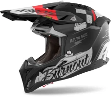 Мотошлем для мотокросса и эндуро Airoh Aviator 3 Burnout
