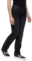 Мотоджинсы женские Queen Kerosin Motogear Black