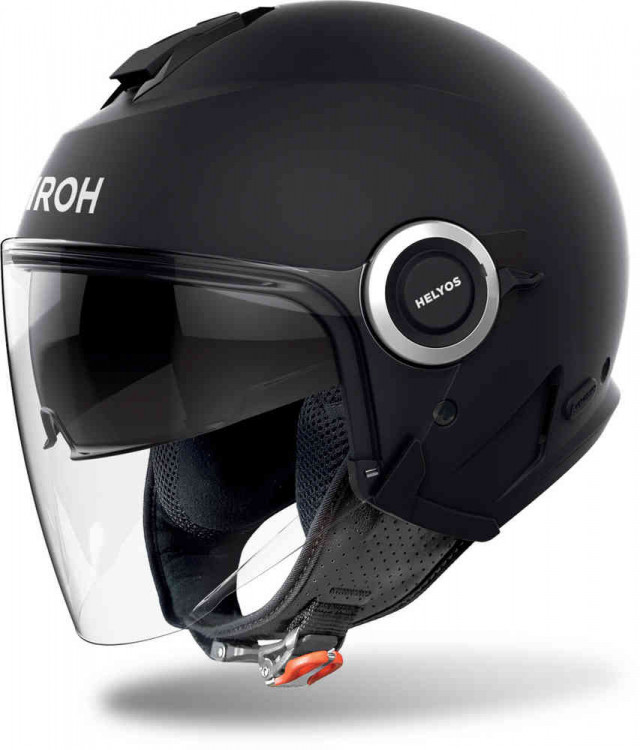 Мотошлем открытый Airoh Helios Color 06 Черный матовый HE611S