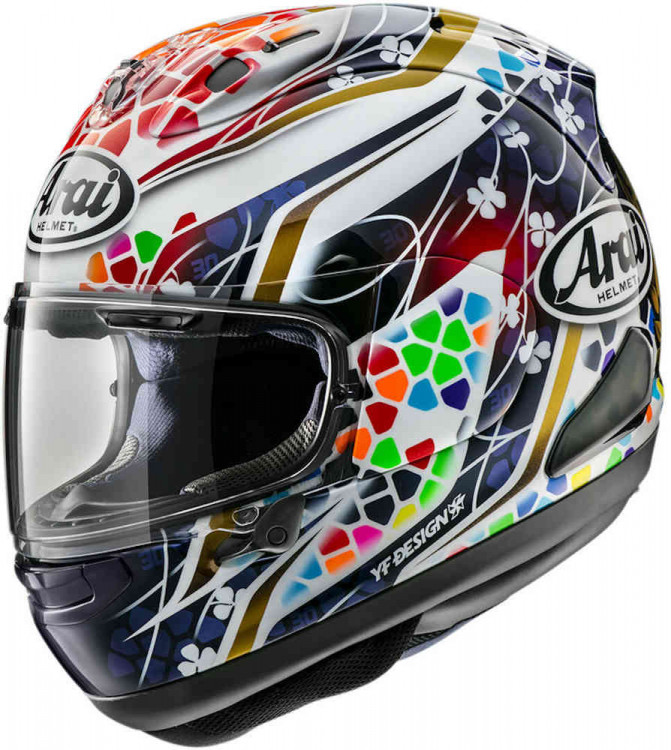 Мотошлем интеграл Arai RX-7V Evo Nakagami GP2  8006686003