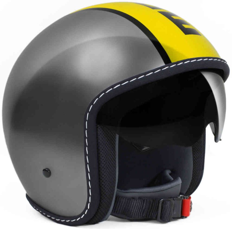 Мотошлем открытый MOMO Blade Glossy Yellow