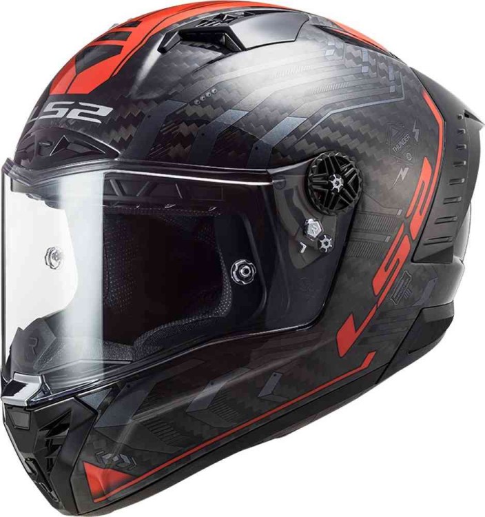 Мотошлем интеграл LS2 FF805 Thunder Sputnik Carbon