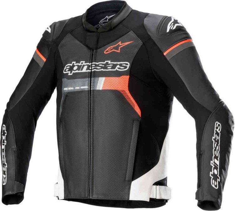 Мотокуртка кожаная мужская Alpinestars GP Force Airflow