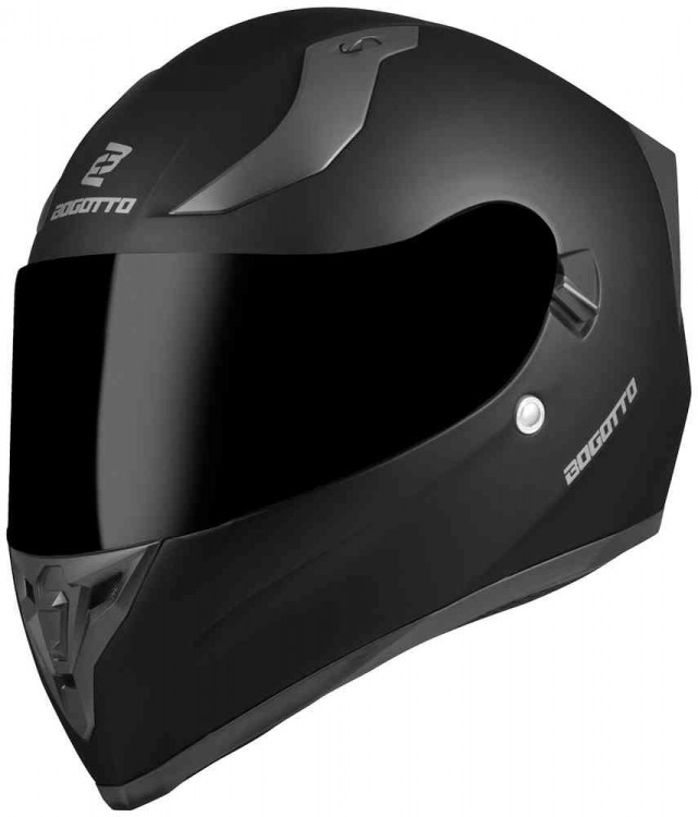 Мотошлем интеграл Bogotto H128 Solid Черный BGT-05-MH-081-10-L