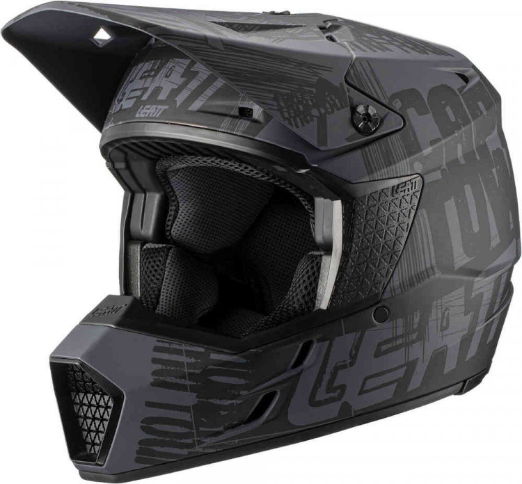 Мотошлем для мотокросса и эндуро Leatt Moto 3.5 V21.1 Ghost  DL1410-003-2XL
