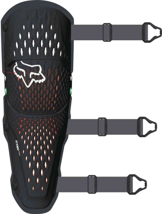 Мотозащита FOX Titan Pro D3O  25190-001