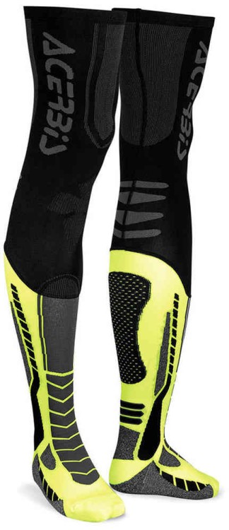 термобелье - носки Acerbis X-Leg Pro Черный/Желтый 0021693.318.063